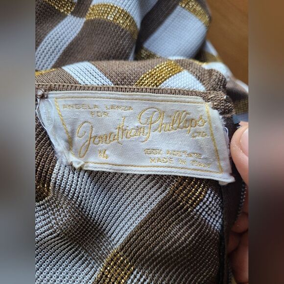 The Lana Mod Vintage 60s Holiday Mini Shift Dress S - Picture 8 of 15